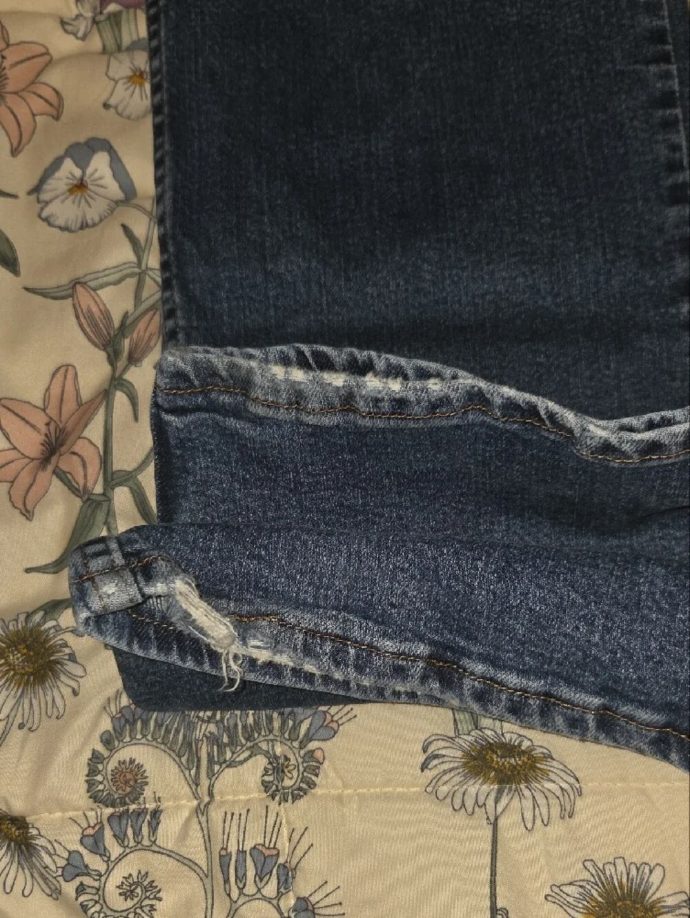 Wrangler Men's Straight Blue Denim Jeans